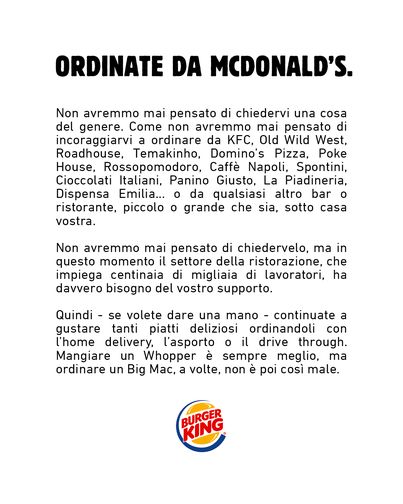 Ordina da mcdonald